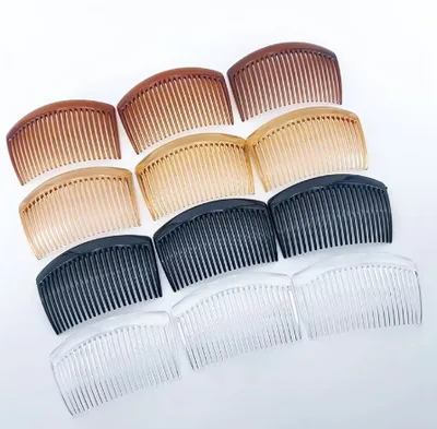 Plastic Hair Comb Bridal Veil Comb Hair Accessories Three Of Each 12Pcs - Shop at LoveMi