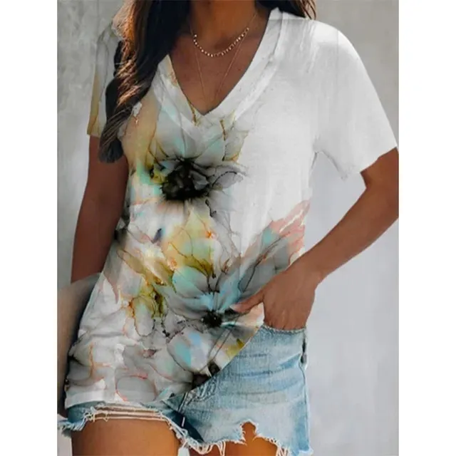 Ethnic Style Two Layers Collar Short Sleeve Sz158 - Shop at LoveMi