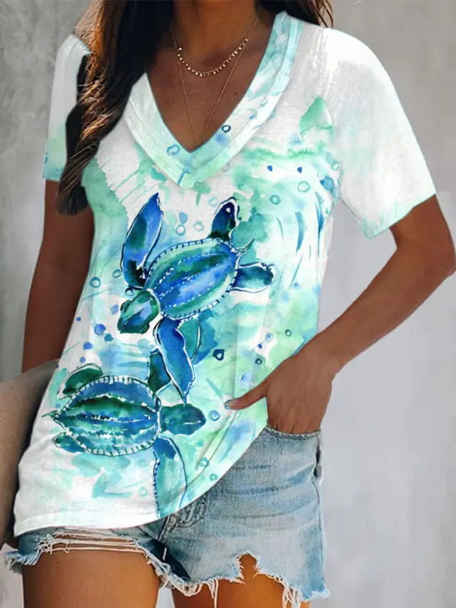 Ethnic Style Two Layers Collar Short Sleeve Sz164 - Shop at LoveMi