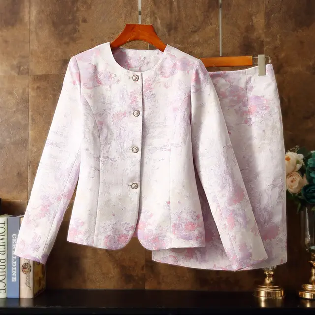 Fashion Women's Coat Suit Skirt Two piece Set Suit - Shop at LoveMi