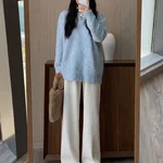 White Fleece Medium