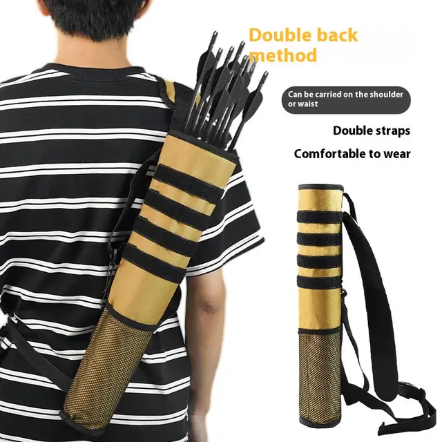 Outdoor Archery Bag Cylinder Tactical Bag Khaki - Shop at LoveMi