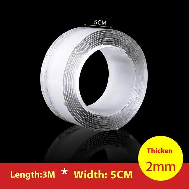 Non marking Nano Magic Tape Non slip Patch Strong Double sided Adhesive Tape 5Cm 3M - Shop at LoveMi