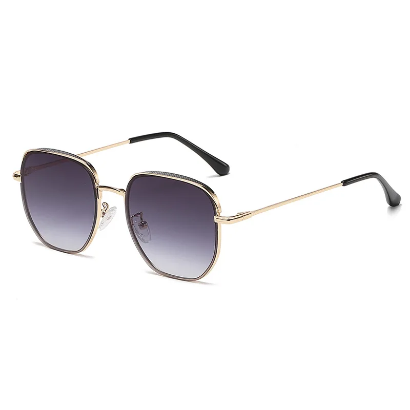 Cap Oval Retro Trendy Driving Glasses Frame - C7