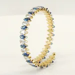 White And Blue