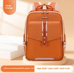 Primary School Children's New Cloud Schoolbag Backpack - Orange
