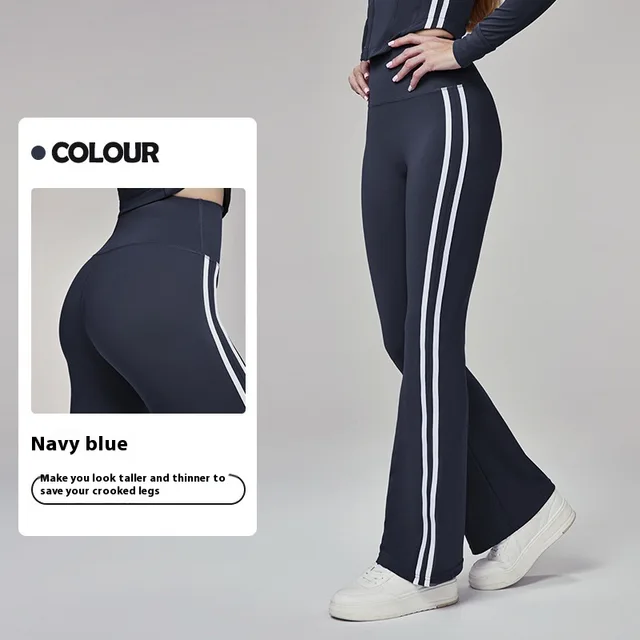 Casual All matching Exercise Workout Pants Navy Blue - Shop at LoveMi