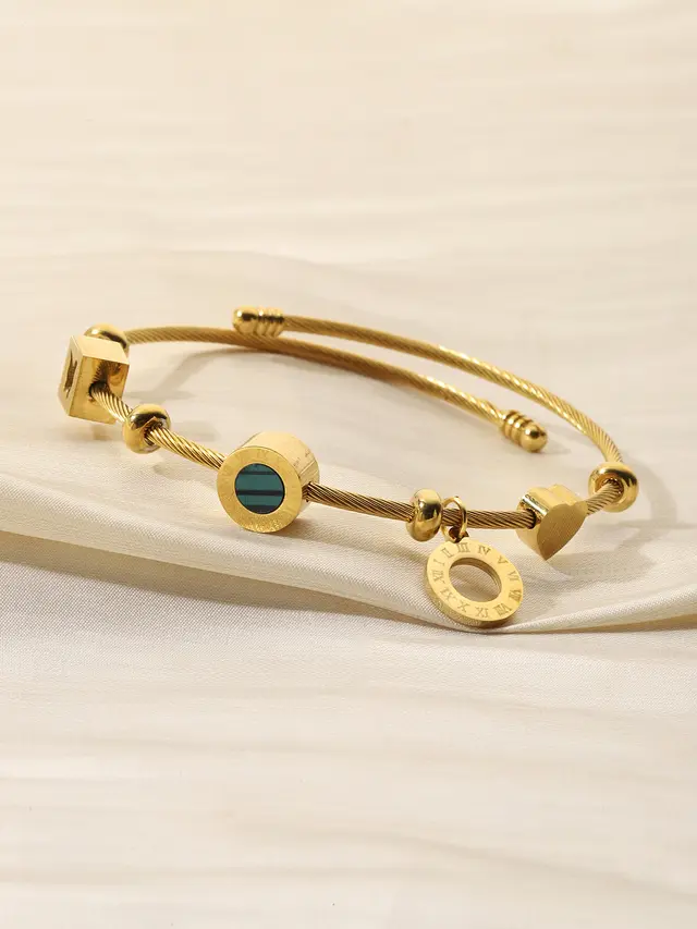 Niche Design Fashion Butterfly Titanium Steel Bracelet Gold - Shop at LoveMi