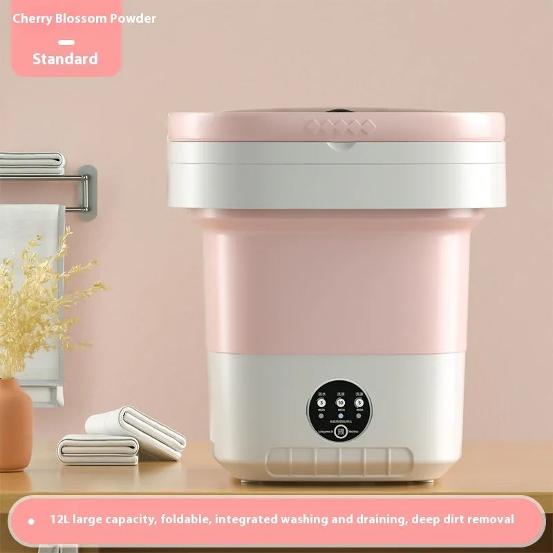 Folding Washing Machine Household Small Mini Portable Us - Shop at LoveMi