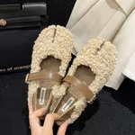 Round Head Low-cut Gommino Pumps Women - Milk Tea Colour-40