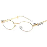 Gold Transparent Lens