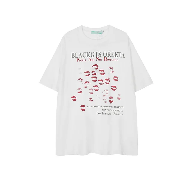 Men's Loose Leisure All matching T shirt White - Shop at LoveMi