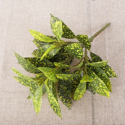 Artificial Green Plant Garden Engineering Decoration Ye Jinrong Yellow Green - Shop at LoveMi