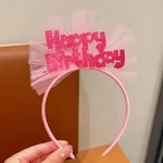 Rose Red Tulle Hairband