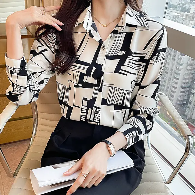 Design Long Sleeve All matching Shirt Printed Black Shirt - Shop at LoveMi