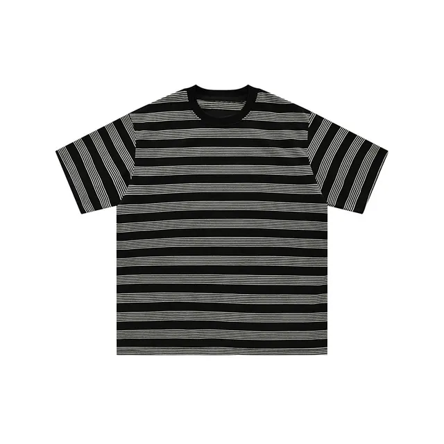 Loose Leisure All matching Retro Style Short Sleeve Couple Black - Shop at LoveMi