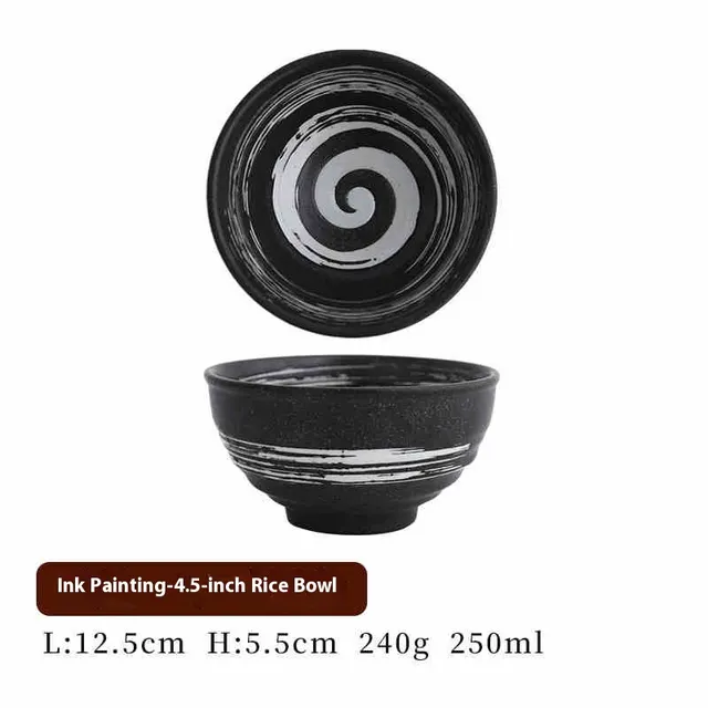 Household Ceramic Bowl Retro Tableware - Shop at LoveMi