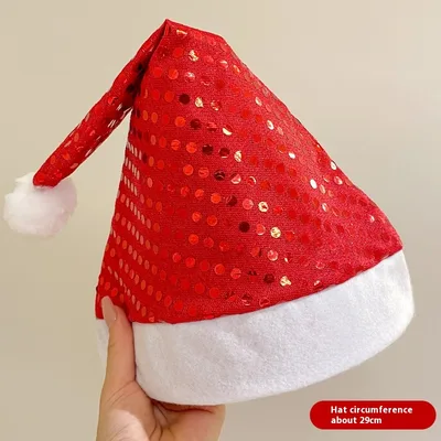 Christmas Hat Elk Horn Dress Up Children's Gift Headdress Sequins Christmas Hat - Shop at LoveMi