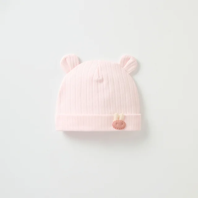 Spring And Autumn Winter Baby Warm Hat Pink Single Layer - Shop at LoveMi