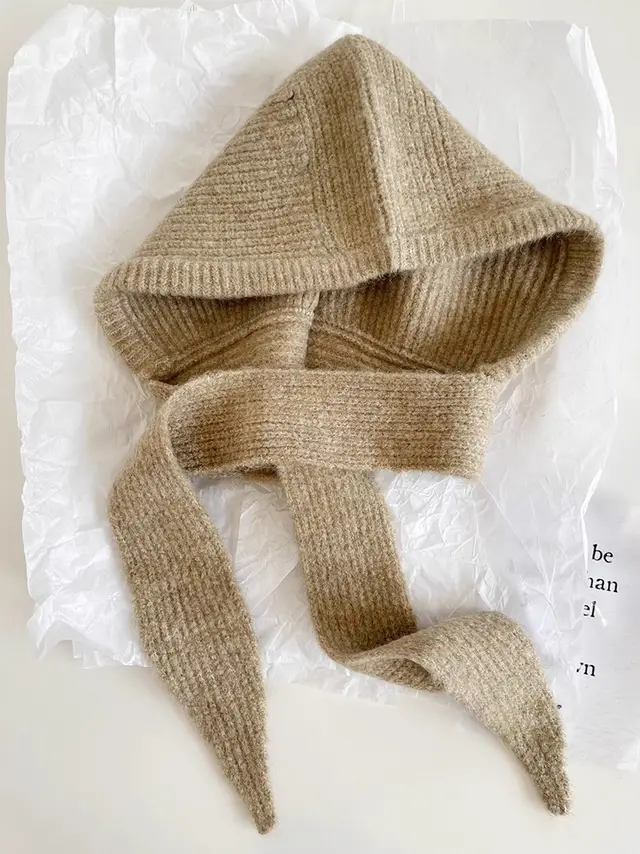 Bandage Warm Balaclava Retro Pullover Earmuffs Hat Khaki - Shop at LoveMi