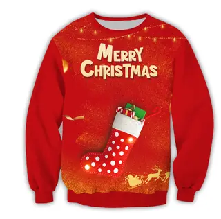 Loose Round Neck Pullover Jacket - D26 Color - View 1