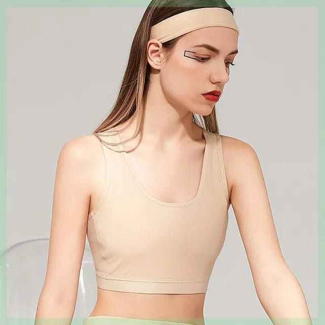 Women's Big Chest And Small Sports Vest Skin Color - Shop at LoveMi