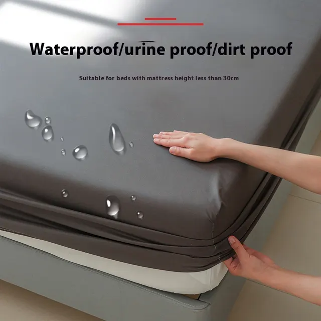 Waterproof Mattress Protector Urine Separation Fully Surrounded Dark Gray - Shop at LoveMi