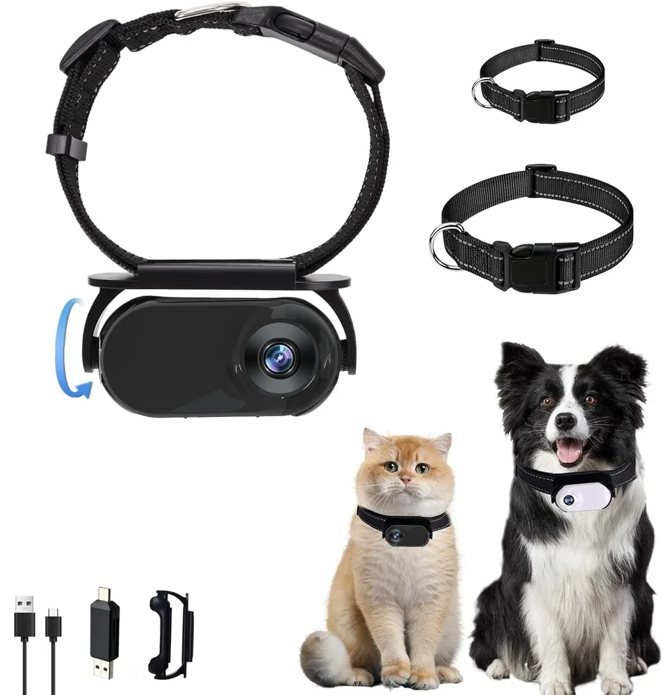 Pet Recorder HD Mini Camera Magnetic Suction - Black 128G Memory - View 1