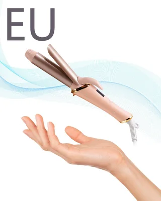 Portable Automatic Hair Curler - Pink Eu