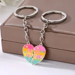 Best Heart Keychain