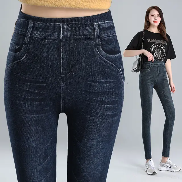 Women's Leggings Ankle Tight High Waist Oversized Pencil Pants Black Thin - Shop at LoveMi