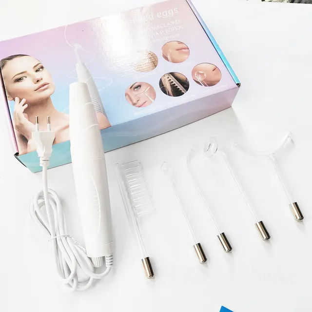 High Frequency Eutic Appliance Electrotherapy Comb Beauty Instrument Five Pieces - Shop at LoveMi