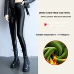 Matte Leather Wood Velvet-L