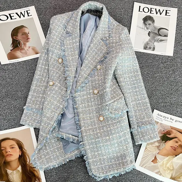 Lake Blue Style Suit Coat For Women Blue - Shop at LoveMi