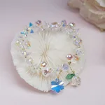Colorful Snowflake White
