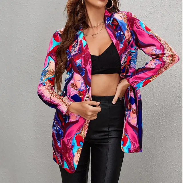 European And American Style Colorful Series Fashion High Sense Spring And Autumn New Casual Suit G76Z555 - Shop at LoveMi