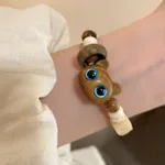 Brown Alien Cat Bracelet