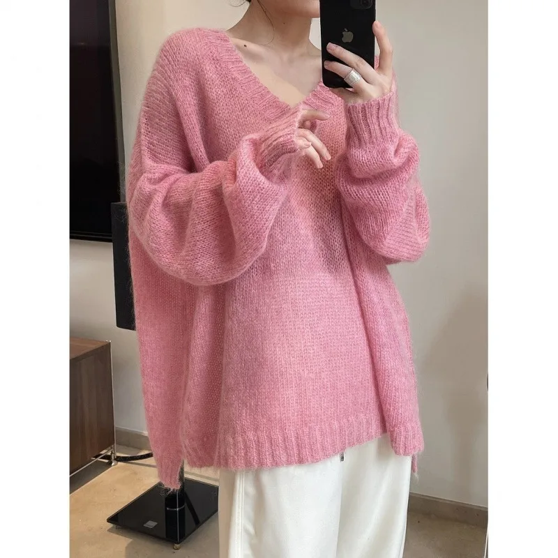 Women's Sweater Mid length Early Autumn Advanced Powder M - Shop at LoveMi