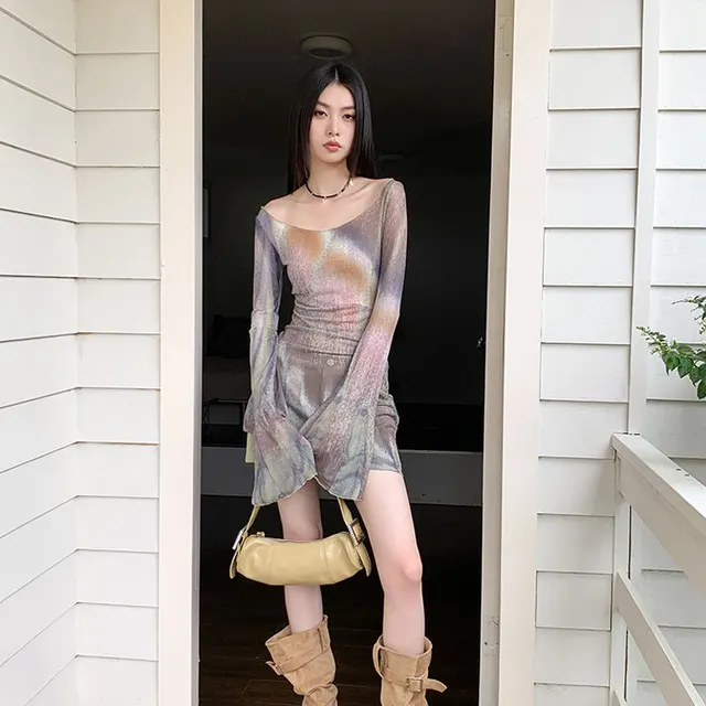 Women's Design Sense Niche Butterfly Pollen Printing Butterfly Pollen - Shop at LoveMi