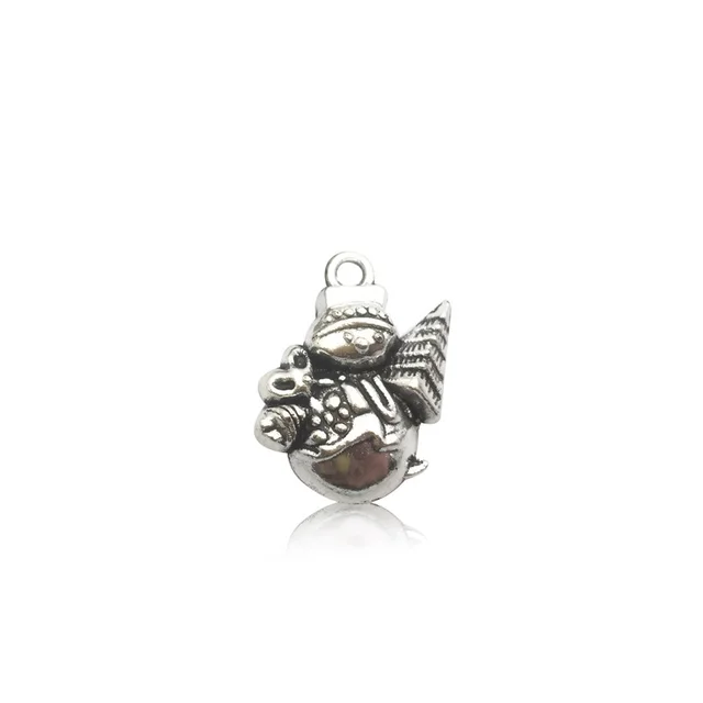 DIY Retro Alloy Decoration Accessories 14 X20Mm Christmas Snowman - Shop at LoveMi