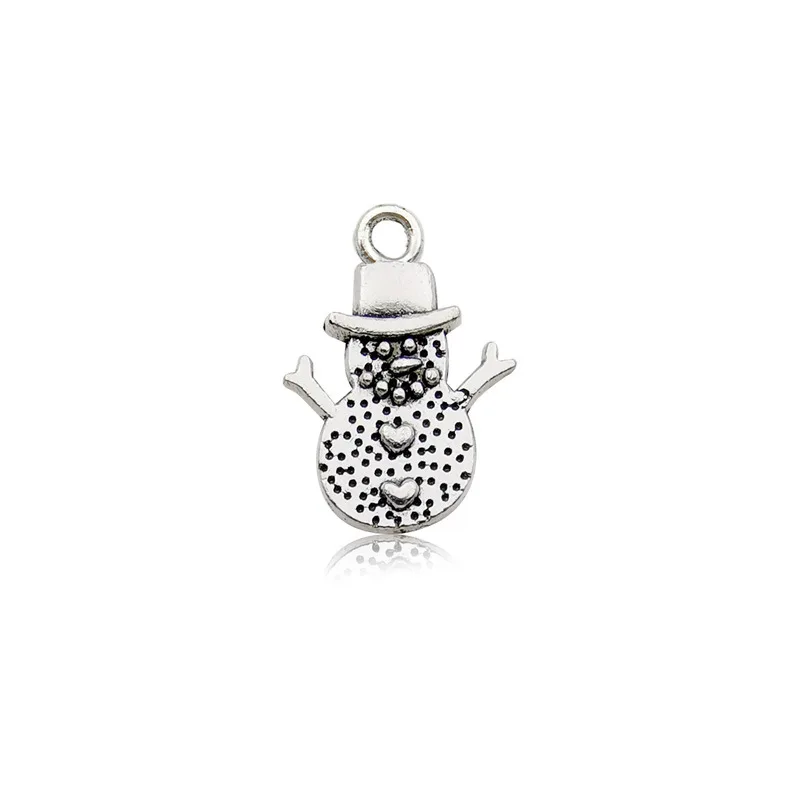 DIY Retro Alloy Decoration Accessories 15X12Mm Snowman - Shop at LoveMi