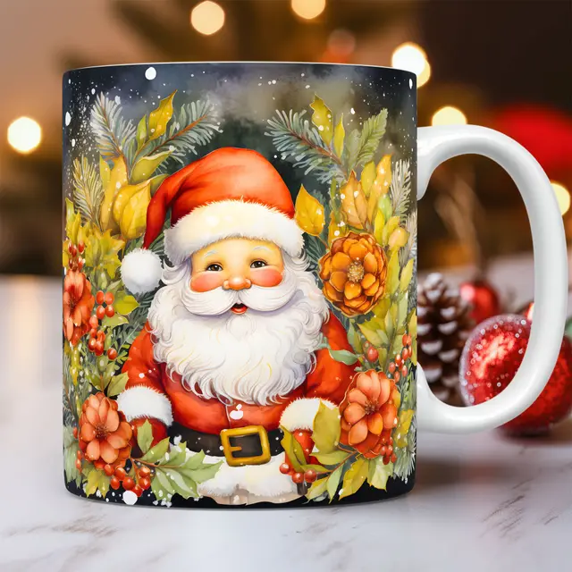 Creative 3D Christmas Ceramic Mug Unique Space Design Snowman Santa Coffee Cup Tea Milk Mug Christmas Gifts For Kids Adults Kitchen Gadgets Santa06 - Shop at LoveMi