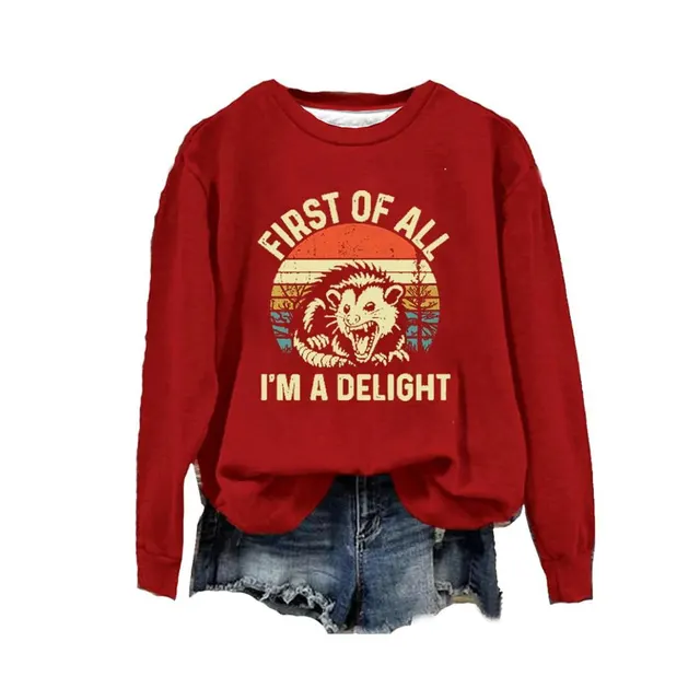 Digital Printing Women's Wansheng Pumpkin Round Neck Sweater Ylj13270 - Shop at LoveMi