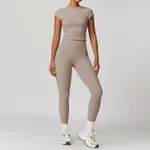 Linen Color-S-Short Sleeved+Lo