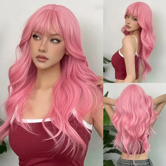 Long Curly Hair Full head Wig Wl1038 1 - Shop at LoveMi
