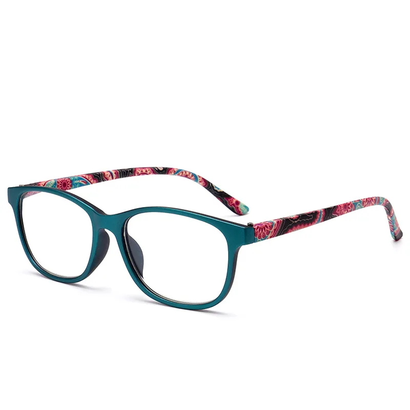 Anti-blue Light Reading Glasses HD Fashion Glasses - Green Frame