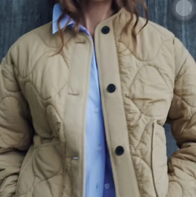 High grade Loose Crew Neck Coat Camel - Shop at LoveMi