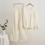 Beige White