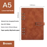 A5 Brown U Buckle