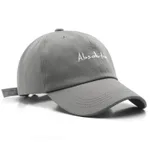 All-match Small Baseball Cap For Women Autumn And Winter Wear Casual - Grey